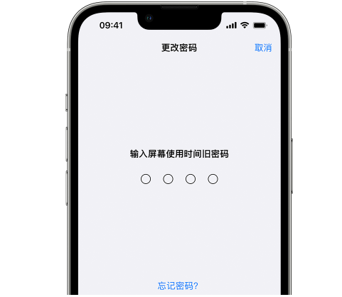 河东区街道iPhone屏幕维修分享iPhone屏幕使用时间密码忘记了怎么办 