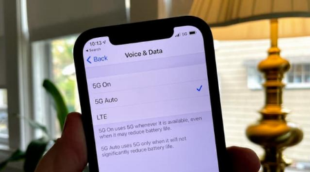 河东区街道苹果手机维修分享iPhone 12如何打开或关闭5G网络 